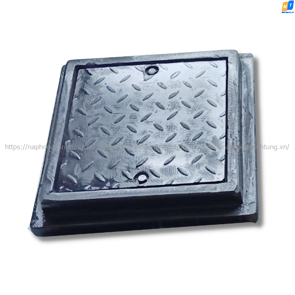 Nắp bể cáp gang cầu 4 cánh - Minh Tùng